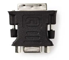 Nedis DVI - VGA adaptér černá / Adaptér / DVI-I (M) 24+5pin - VGA (F)