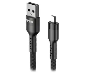 Rollei USB kabel A - Mini-USB B8 / Kabel / USB 2.0 / 1,2 m