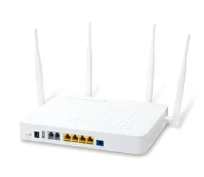Planet GPON/GEPON ONU / Router / 2.5G GPON (SC/UPC) / 4x LAN RJ-45 / Wi-Fi 802.11ac / 2x FXS RJ-11