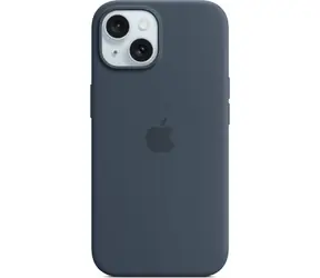 Apple Silikonový kryt s MagSafe pro iPhone 15 bouřkově modrá / Zadní kryt / MagSafe / Silikon