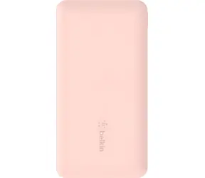 Belkin Powerbanka 10000mAh růžová / Powerbanka / 15W / 2x USB-A + USB-C / LED indikace