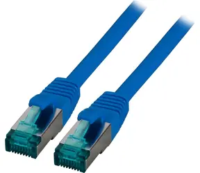 EFB Cat6a S/FTP 20m modrá / Patch kabel / RJ45-RJ45 / LSZH