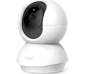 TP-Link Tapo TC70 bílá / Domácí IP kamera / 1080p / Wi-Fi / microSD / mikrofon a reproduktor