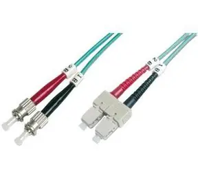 DIGITUS SC/SC / Optický patch kabel / Multimode 50/125 µm / OM3 / Duplex / 2 m