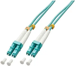 Lindy 46373 / Optický patch kabel / LC/LC / OM3 50/125 / Multimode / 5 m / modrá