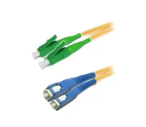 XtendLan optický patch kabel LC/APC-SC / Optický patch kabel / 9/125 duplex / G.652d / LS0H / 2 m