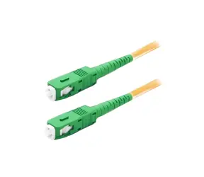 XtendLan FO patch SC/APC-SC/APC / Optický patch kabel / simplex / 9/125 µm / 0,5 m / G.652D / LS0H