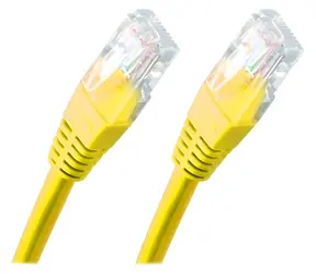 XtendLan CAT5E UTP 5m žlutá / Patch kabel / RJ45-RJ45