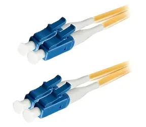 XtendLan LC-LC 9/125 / Optický patch kabel / Duplex / Singlemode / G.652D / LS0H / 0,5 m