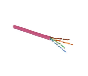 Planet Elite UTP kabel Cat5e fialová / Kabel / drát / LS0H / 305 m