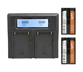 JUPIO NP-F970 / Sada 2x akumulátor a nabíječka / 6000 mAh / pro Sony