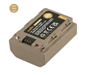 Jupio NP-FZ100 Ultra C / Akumulátor pro Sony / 2400 mAh / USB-C nabíjení