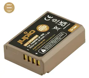 JUPIO LP-E10 Ultra C / Akumulátor pro Canon / 1100 mAh / USB-C