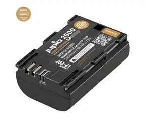 JUPIO LP-E6P Ultra C / Akumulátor pro Canon / 2600 mAh / 18,7 Wh / USB dobíjení