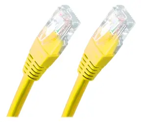 XtendLan UTP Cat5e 3m žlutá / Patch kabel / RJ45-RJ45
