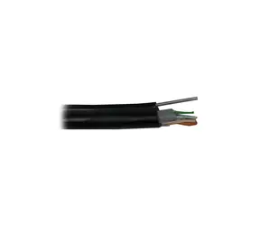 Planet UTP kabel Cat5e venkovní, drát / Síťový kabel / 305m / PE+PVC dvouplášť / ocelové nosné lanko