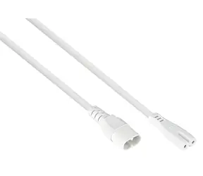 Kabelmeister prodlužovací kabel C8-C7 bílá / Napájecí kabel / 5 m / 250 V