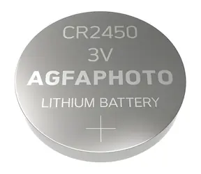 AgfaPhoto CR2450 Extreme Lithium / Knoflíková baterie / Lithiová / 3 V / 5 ks
