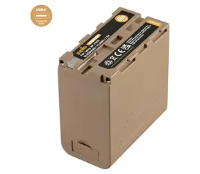 Jupio NP-F970 ULTRA C 10050mAh / Akumulátor / pro Sony NP-F970 / USB-C nabíjení