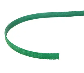 OEM Value Stahovací páska na suchý zip 10 mm zelená / Stahovací páska / 25 m