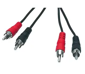 OEM Kabel 2x cinch(M) - 2x cinch(M) / Audio kabel / 10 m