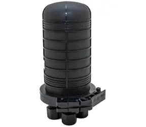 XtendLan Vodotěsná optická spojka 24 vláken / Optická spojka / Zemní, zeď, stožár / 4x6 / 4 prostupy / 300x120 mm