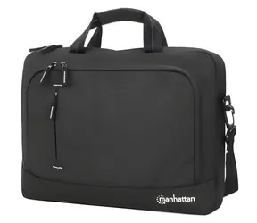 Manhattan Helsinki černá / Taška na notebook / 14,1" / recyklovaný materiál