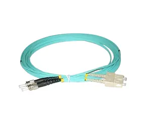XtendLan FO patch ST-SC 2m / Optický patch kabel / 50/125 OM3 duplex / LS0H