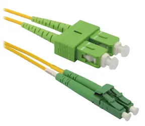 XtendLan FO patch LC/APC-SC/APC / Optický patch kabel / duplex / 9/125 / G.652d / LS0H / 10 m