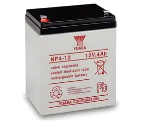 Yuasa NP 4-12 / Akumulátor VRLA / 12V / 4Ah / bezúdržbový