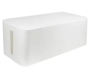 LogiLink Krabice na organizaci kabelů bílá / Krabice na organizaci kabelů / plast / 407 x 157 x 133,5 mm