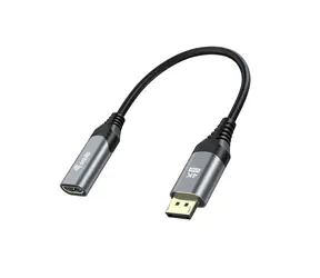 Equip / Redukce DisplayPort - HDMI / 4K / 60 Hz / 0,15 m / černá, šedá