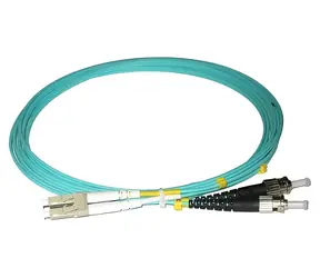 XtendLan / Optický patch kabel LC-ST / 50/125 OM3 duplex / 1 m / LS0H