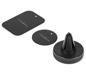 NEDIS magnetický držák do ventilace černá / Držák telefonu do auta / univerzální 4-6"