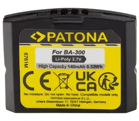 PATONA baterie pro sluchátka Sennheiser BA300/HC BA-300 140mAh / Li-Pol / 3,7V