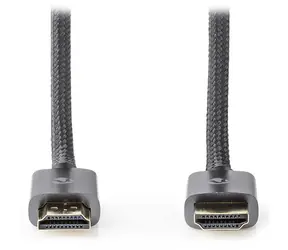 Nedis PROFIGOLD High Speed HDMI 5 m šedá / Kabel HDMI / 4K 60Hz / Ethernet / zlacené konektory