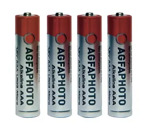 AgfaPhoto Power alkalická baterie AAA LR03 4ks / Baterie / Alkalická / 1,5 V