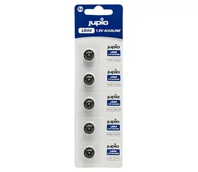 JUPIO LR44 Alkaline - 5ks / Alkalické baterie / 1,5V