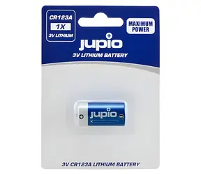 Jupio Baterie CR123A / 3V / lithiová / 1 ks