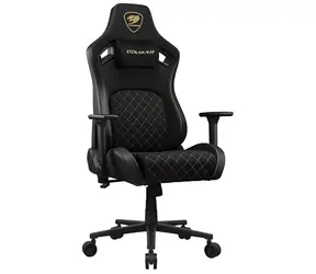COUGAR Defensor Gold F černo-zlatá / Herní židle / tkaná látka