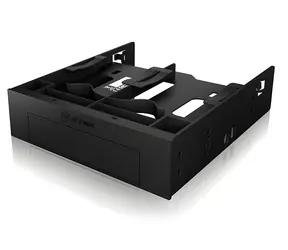 Icy Box IB-5251 černá / Montážní rámeček / 5,25" pozice / 2x 2,5" + 1x 3,5" HDD/SSD