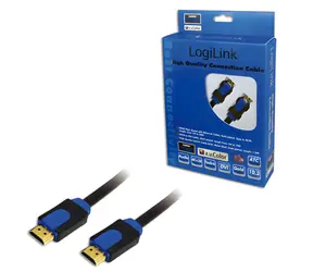 LogiLink HDMI kabel černá / Kabel / HDMI - HDMI / s Ethernetem / 10 m