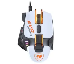 COUGAR 700M Evo eSPORTS bílá / Herní myš / optický senzor PMW-3389 / 16000 DPI