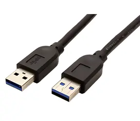 Roline USB-A (M) - USB-A (M) 1,8 m černá / Kabel USB / USB 3.0 / 5 Gbps