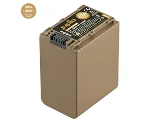 Jupio NP-FV100 ULTRA C / Akumulátor pro Sony videokamery / USB-C nabíjení / 3200 mAh