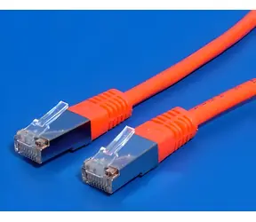 OEM Patch kabel FTP Cat6 červená / Patch kabel / RJ45-RJ45 / 1 m