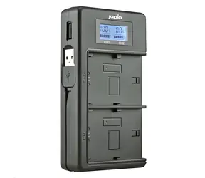 JUPIO NP-FH/FV-50/70/100 pro Sony / Nabíječka / Duální / Pro akumulátory Sony řady FH, FV