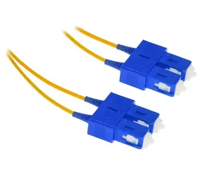 XtendLan FO patch SC-SC 1m / Optický patch kabel / SM 9/125 duplex / LSZH / 2 mm