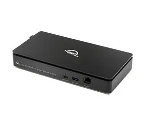 OWC Thunderbolt 5 Dual Network Dock černá / Dokovací stanice / Thunderbolt 5 / 3x RJ-45 / 3x USB-A / USB-C