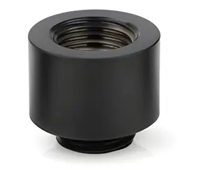 Thermal Grizzly DeltaMate MF14 černá / Prodlužovací adaptér / G1/4" / vodní chlazení / rovné provedení